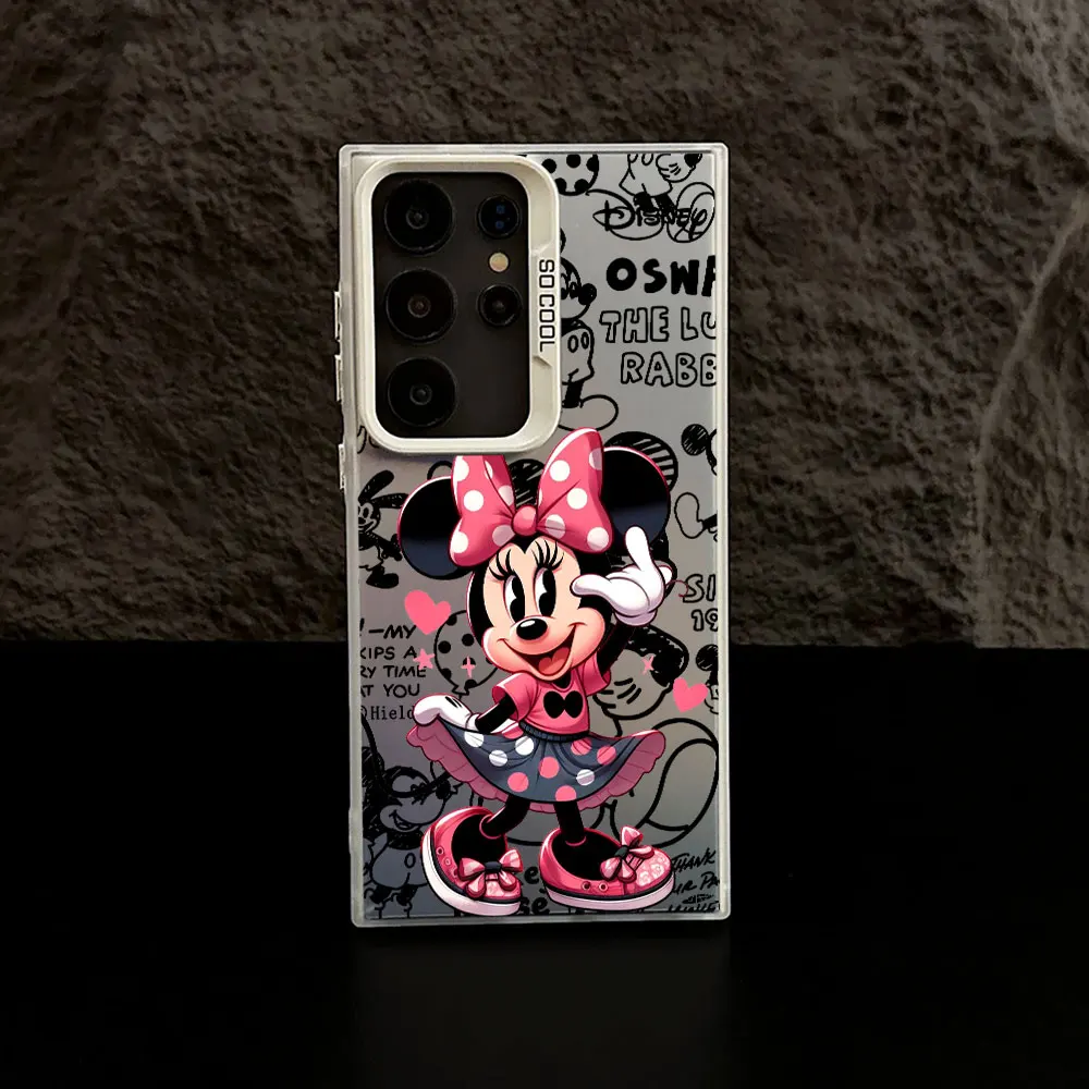 Minnie Mouse Disneys Cartoon S25 Case For Samsung S25 S24 Ultra For Galaxy S23 S22 S21 FE S20 Ultra Plus Shockproof Phone Cover Minnie Mouse Disneys Cartoon S25 Case For Samsung S25 S24 Ultra For Galaxy S23 S22 S21 FE S20 Ultra Plus Shockproof Phone Cover