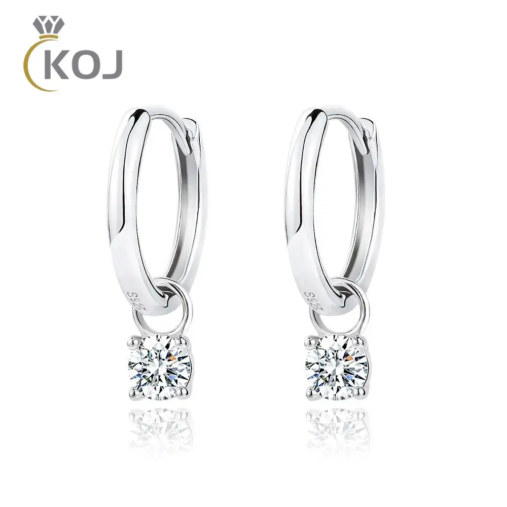 KOJ 0.3 CT Moissanite Pendant Earrings 925 Sterling Silver Not Allergy Moissanite Jewelry Versatile Earrings New 2022
KOJ 0.3 CT Moissanite Pendant Earrings 925 Sterling Silver Not Allergy Moissanite Jewelry Versatile Earrings New 2022