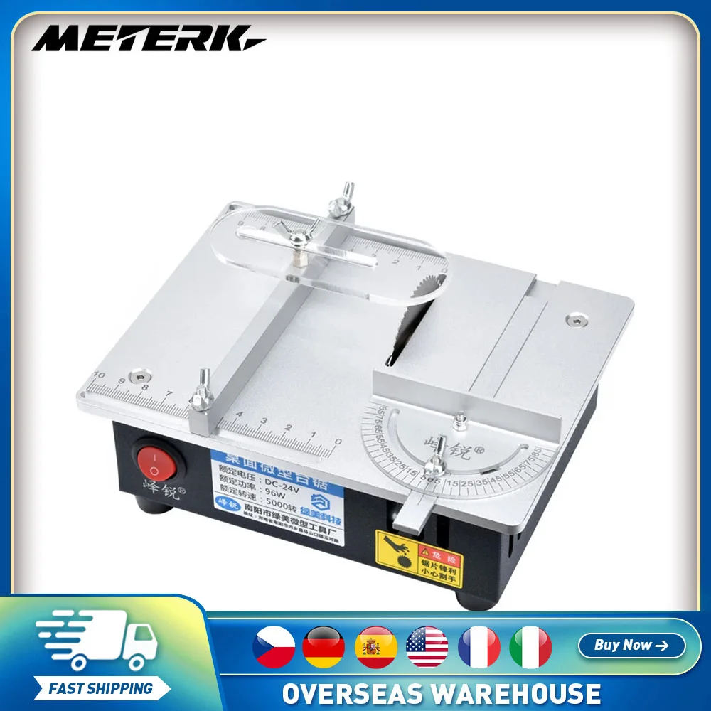 Multifunctional Electric Table Saw Adjustable-Speed Mini Desktop Circular Saw Cutter Power Tool for Wood Plastic Acrylic Cutting
Multifunctional Electric Table Saw Adjustable-Speed Mini Desktop Circular Saw Cutter Power Tool for Wood Plastic Acrylic Cutting