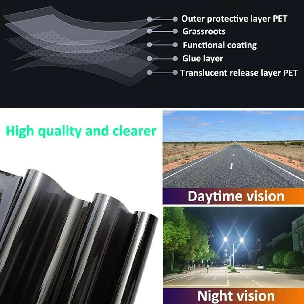Car Windshield Tint Film Insulation Solar Tint Windshield Shade Sun Visor Strip For Cars Bedrooms Balconies Protect Interiors
Car Windshield Tint Film Insulation Solar Tint Windshield Shade Sun Visor Strip For Cars Bedrooms Balconies Protect Interiors