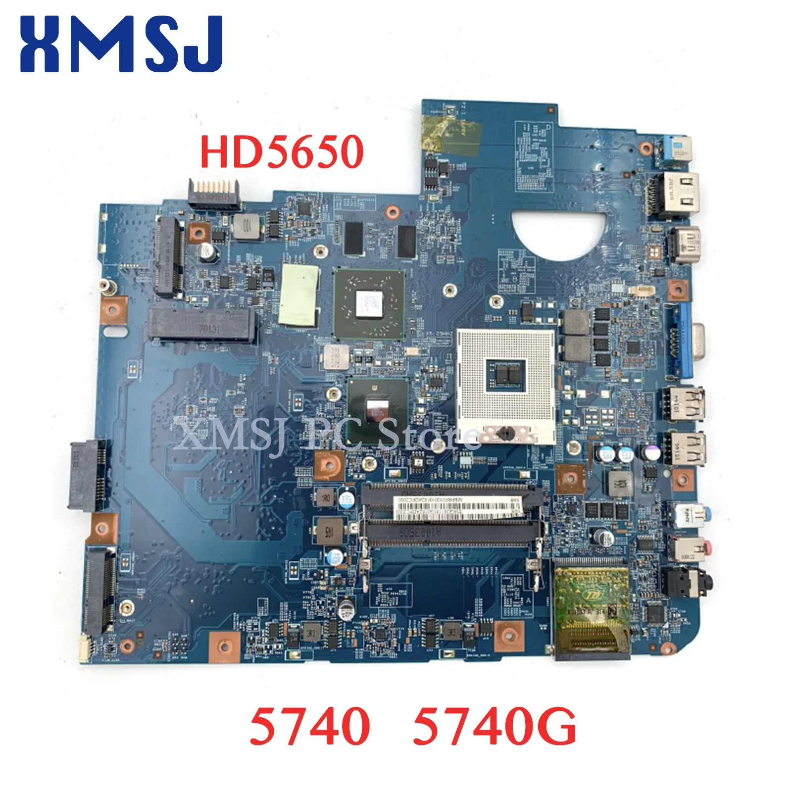 XMSJ For Acer Aspire 5740 5740G Laptop Motherboard 48.4GD01.01M MBPRF01001 MB.PRF01.001 HM55 DDR3 Free CPU HD5650 1GB
XMSJ For Acer Aspire 5740 5740G Laptop Motherboard 48.4GD01.01M MBPRF01001 MB.PRF01.001 HM55 DDR3 Free CPU HD5650 1GB