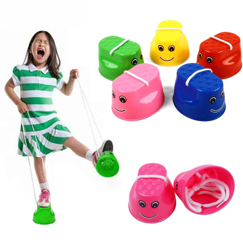 1 Pair Of Plastic Educational Children's Stilts Shoes Children's Outdoor Fun Sports Walkers Walking Balance Training Toys
1 Pair Of Plastic Educational Children's Stilts Shoes Children's Outdoor Fun Sports Walkers Walking Balance Training Toys