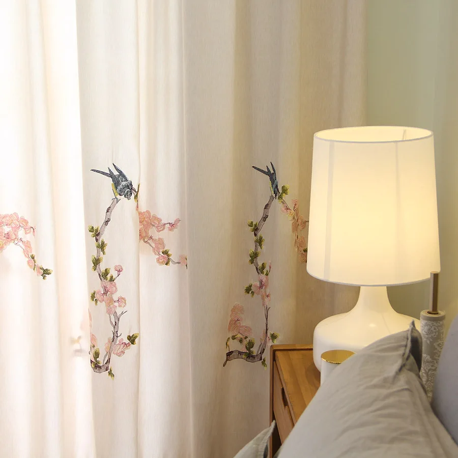 Curtains for Living Dining Room Bedroom French Chinese Blackout Embroidery Solid Color Living Room Bedroom Bay Window
Curtains for Living Dining Room Bedroom French Chinese Blackout Embroidery Solid Color Living Room Bedroom Bay Window