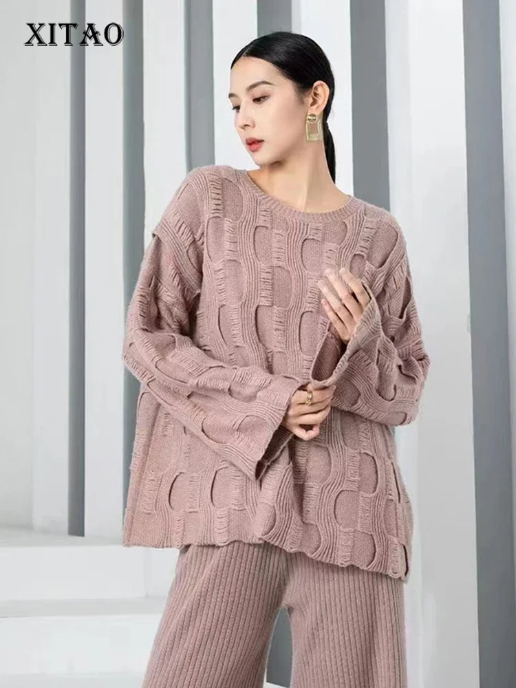 XITAO Casual Sweater Lazy Style Knitting Solid Color Vintage Simplicity Loose Pullover O-neck Collar Top Sweater New ZZ0255
XITAO Casual Sweater Lazy Style Knitting Solid Color Vintage Simplicity Loose Pullover O-neck Collar Top Sweater New ZZ0255