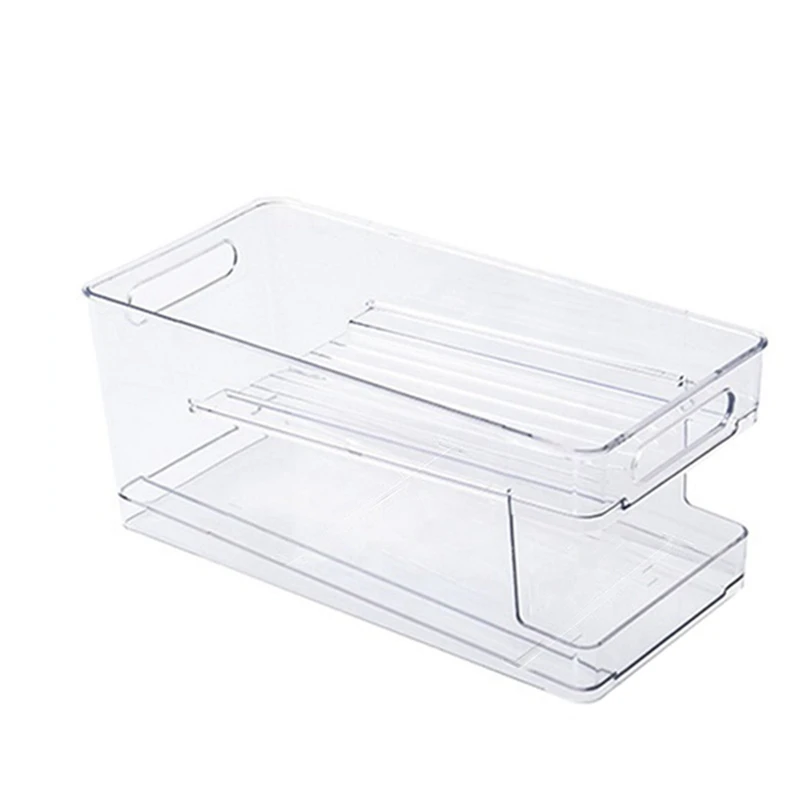 In-Fridge Clear Tall Bins - Stackable Kitchen & Home Storage Containers For Organizing Cans Of Soda
In-Fridge Clear Tall Bins - Stackable Kitchen & Home Storage Containers For Organizing Cans Of Soda