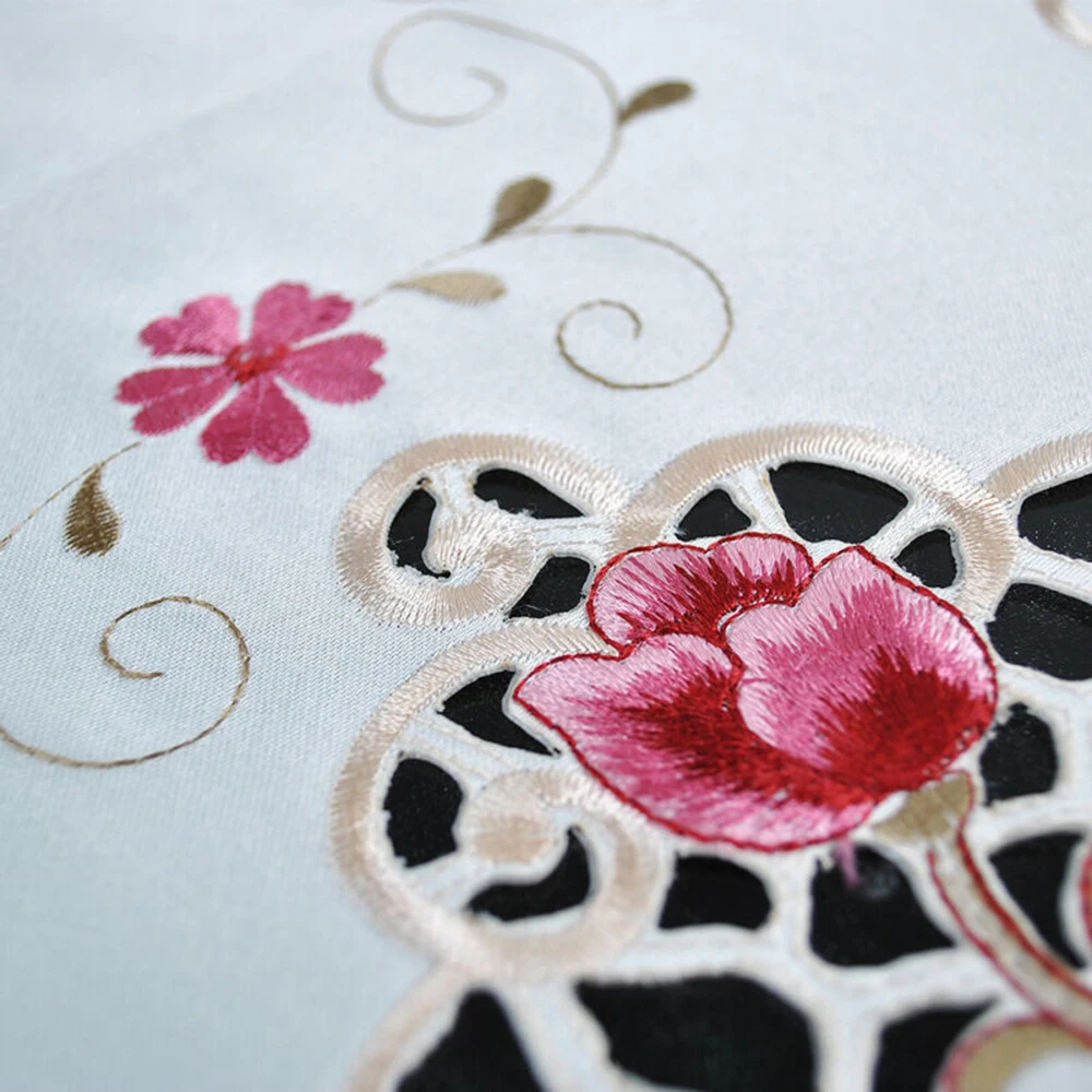 Embroidered Lace Tablecloth Floral Table Cloth/Mat Wedding Party Event Home Decor Table Runner Dining Table Cloth
Embroidered Lace Tablecloth Floral Table Cloth/Mat Wedding Party Event Home Decor Table Runner Dining Table Cloth