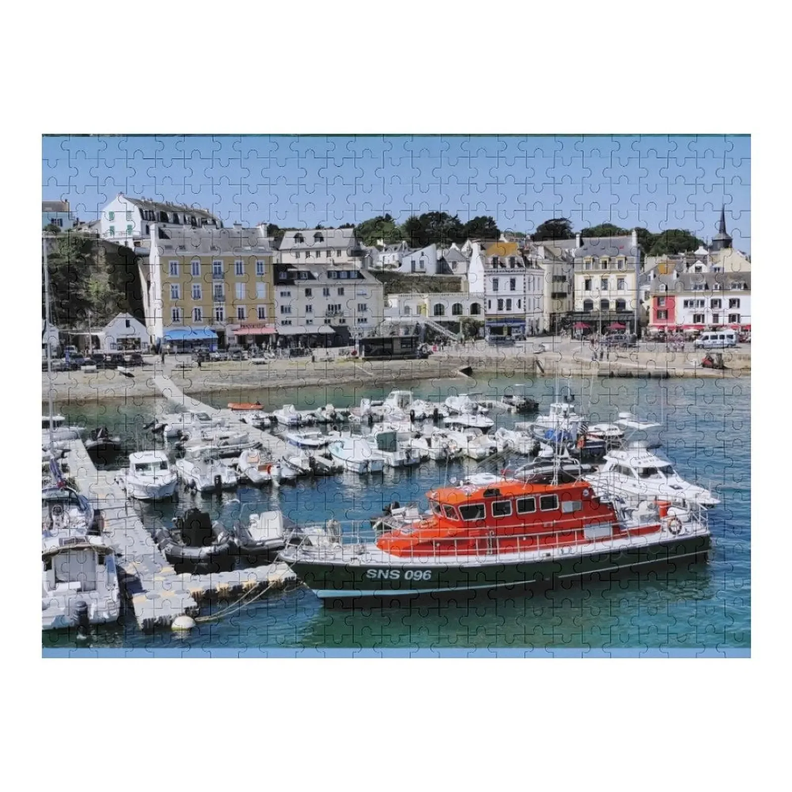 

Un Amour de Belle le en Mer - Le Palais - son Port (3) par Okaio Créations Olavia&Olao 2019 Jigsaw Puzzle Toddler Toys Puzzle