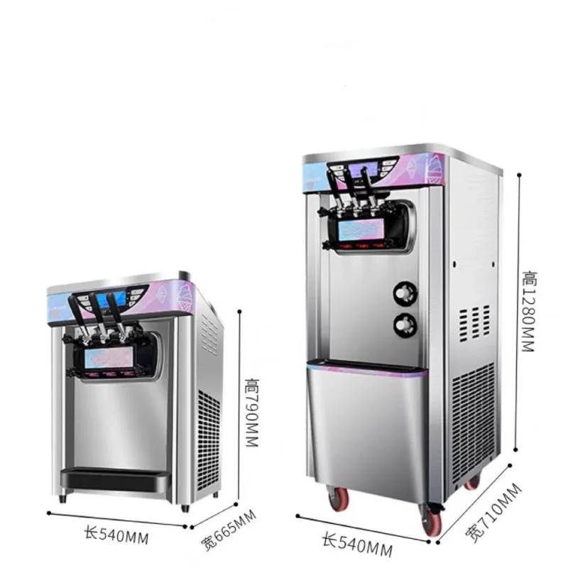 Ice Cream Maker Commercial Upgrade Puffed Automatic Cleaning Three-Headed 2+1 Mixed Flavor Freeze Sundae Cone Machine
Ice Cream Maker Commercial Upgrade Puffed Automatic Cleaning Three-Headed 2+1 Mixed Flavor Freeze Sundae Cone Machine