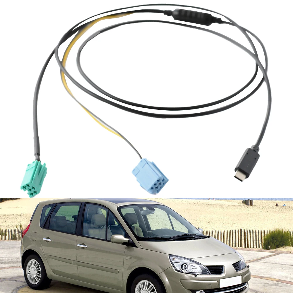 TYPEC Audio Input Cable Suitable For Renault 2005-2011 TYPEC Audio Input Cable AUX Audio+Charging Cable
TYPEC Audio Input Cable Suitable For Renault 2005-2011 TYPEC Audio Input Cable AUX Audio+Charging Cable