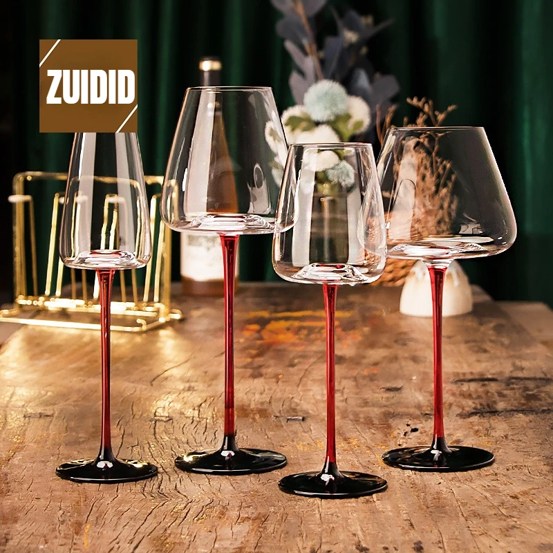 2PCs Black Bow Tie Art 700-800ml Collection Level Goblet Burgundy Red Wine Cup Handmade Crystal Glass Family Bar Drinkware
2PCs Black Bow Tie Art 700-800ml Collection Level Goblet Burgundy Red Wine Cup Handmade Crystal Glass Family Bar Drinkware