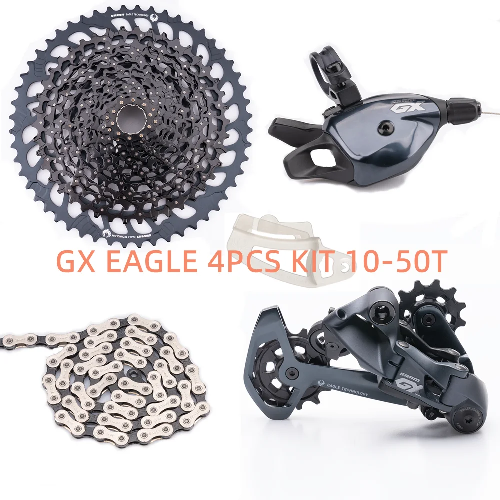 

SRAM GX EAGLE 1X12 Speed 4PCS Groupset MTB Bike Kit Shifter Lever Trigger Rear Derailleur GX Chain Cassette 10-52T Bicycle Parts