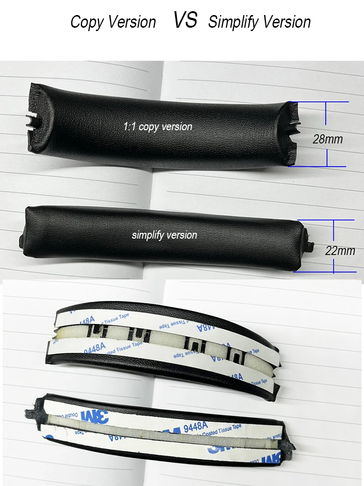 Replacement Headband Cushion For Sony MDR-1000X WH-1000XM2 Bluetooth Headphone Earpad Replacement Headband Cushion For Sony MDR-1000X WH-1000XM2 Bluetooth Headphone Earpad
