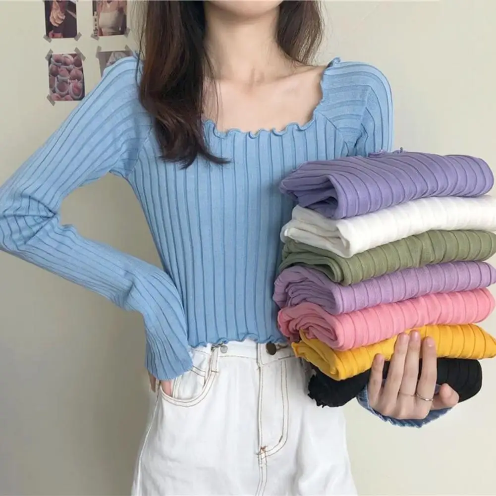 Women Sweater Long Sleeve Top Knitted Pullover Fashion Sweater for Woman Winter 2022 Basic Female Clothing Soild OL Sweaters
Women Sweater Long Sleeve Top Knitted Pullover Fashion Sweater for Woman Winter 2022 Basic Female Clothing Soild OL Sweaters