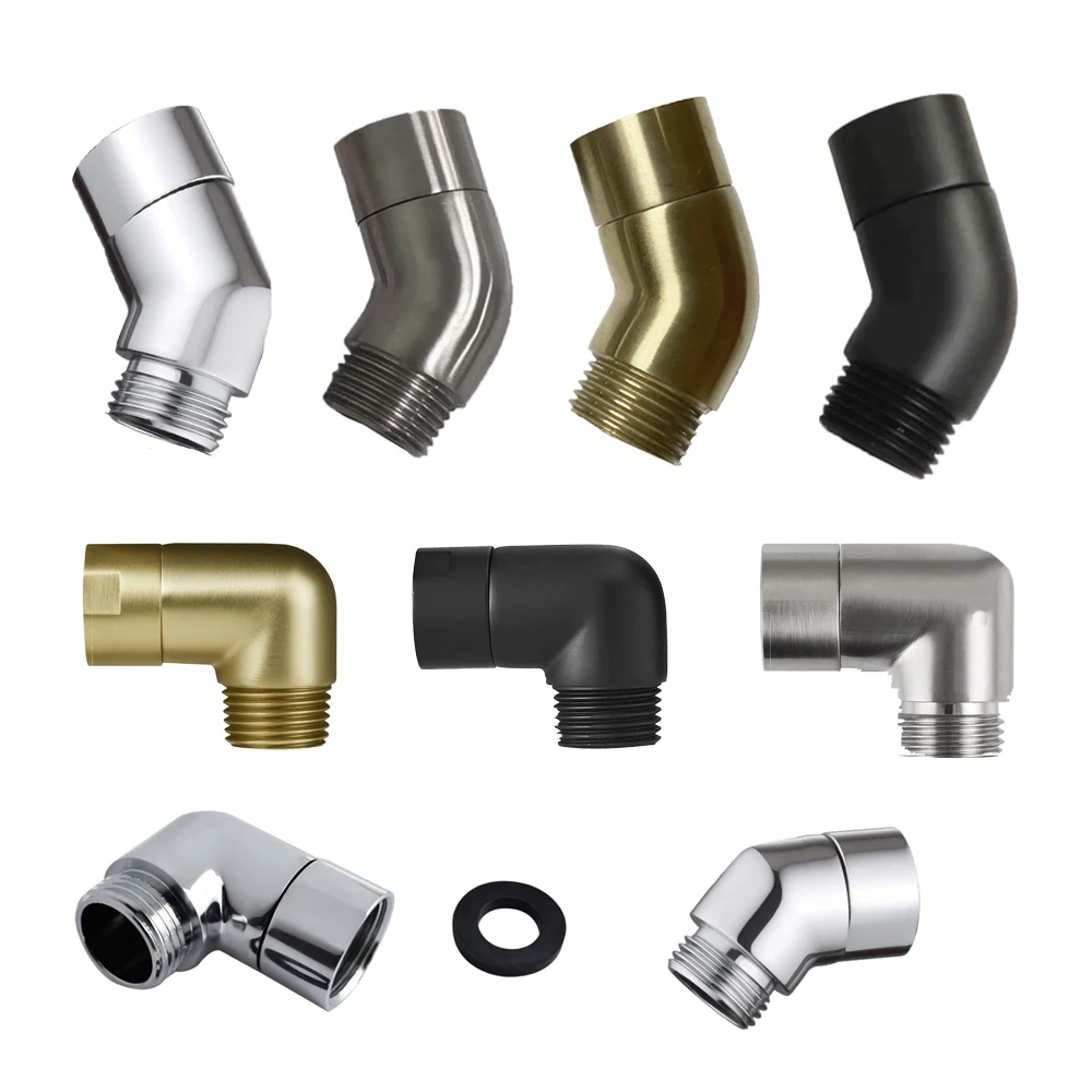 G1/2 Shower Elbow Adapter Bathroom Shower Head Arm Connector Female Male Rainfall Handheld Shower Accessory Angle 90° 135°
G1/2 Shower Elbow Adapter Bathroom Shower Head Arm Connector Female Male Rainfall Handheld Shower Accessory Angle 90° 135°