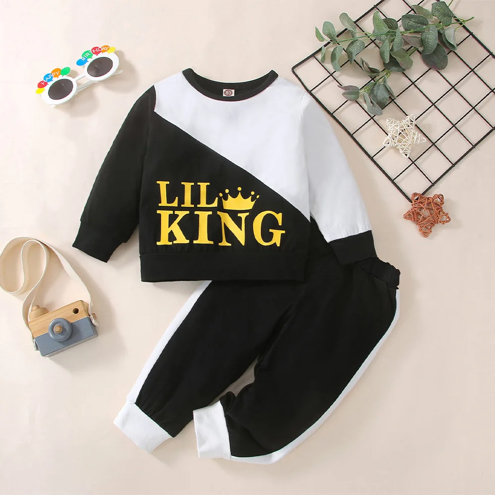 Baby Boys Clothes for Newborns Infant Outfit Long Sleeve JLetter Cotton Tops Casual Pants Toddler Clothing Outfit Set Kids Cloth
Baby Boys Clothes for Newborns Infant Outfit Long Sleeve JLetter Cotton Tops Casual Pants Toddler Clothing Outfit Set Kids Cloth