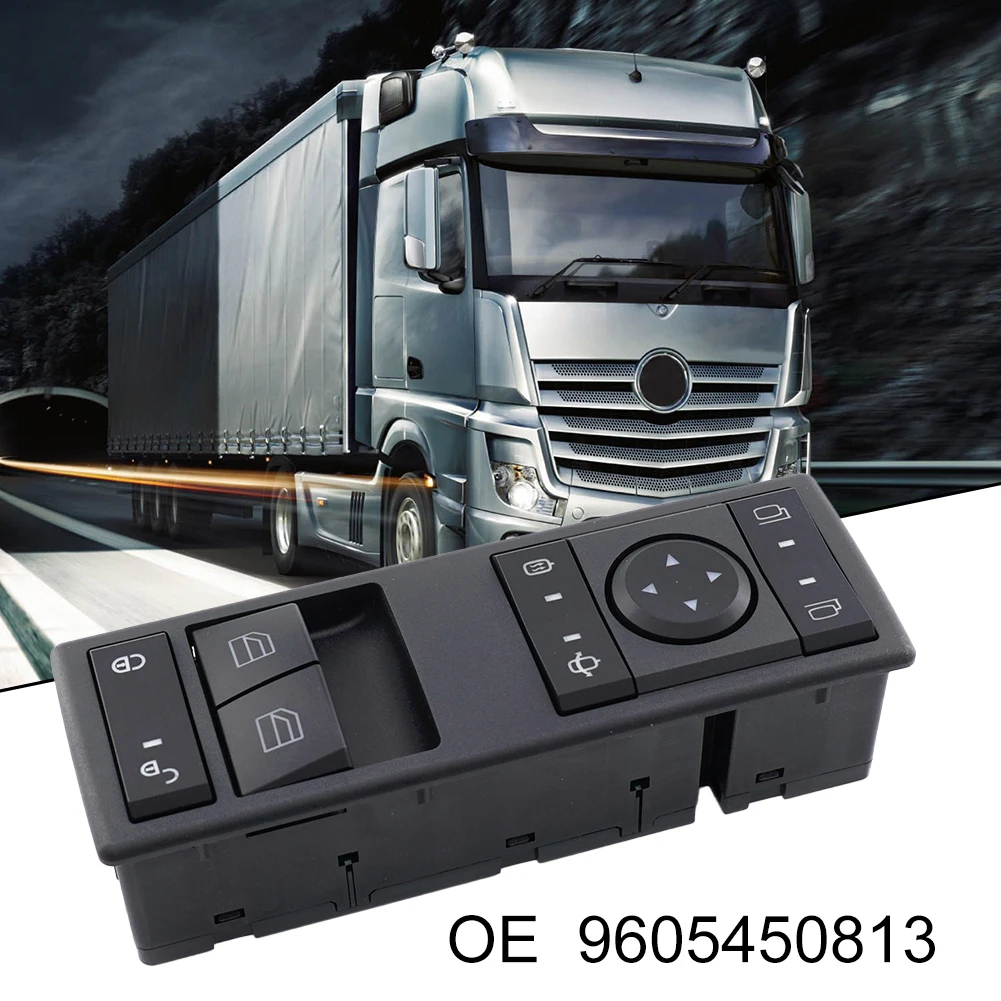 1pc Lift Switch Panel Casement Mirror Electric Switch A9605450813 For Mercedes-Benz Actros 4 Pins Car Window Regulator Switch
1pc Lift Switch Panel Casement Mirror Electric Switch A9605450813 For Mercedes-Benz Actros 4 Pins Car Window Regulator Switch