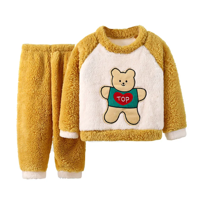 Winter Children Girl Clothes Sleepwear Warm Boy Tracksuit Cartoon Top+Pant 2Pcs Set Thicken Toddler Girl Outfit Kid Pajamas A705
Winter Children Girl Clothes Sleepwear Warm Boy Tracksuit Cartoon Top+Pant 2Pcs Set Thicken Toddler Girl Outfit Kid Pajamas A705