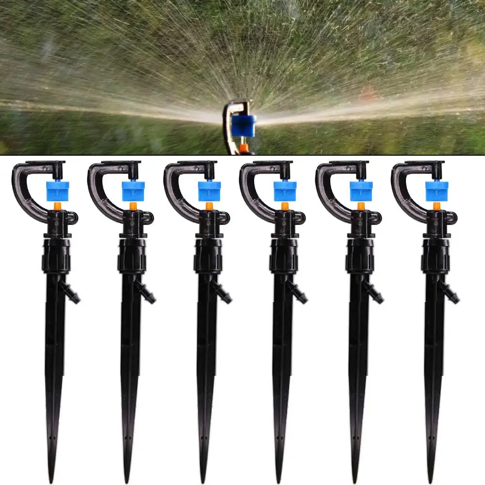 6PCS Ground Insertion Fixed Bracket 180° Irrigation Sprinkler 50CM 4/7mm Hose Valve Switch Garden Plant Watering Spray Nozzle
6PCS Ground Insertion Fixed Bracket 180° Irrigation Sprinkler 50CM 4/7mm Hose Valve Switch Garden Plant Watering Spray Nozzle