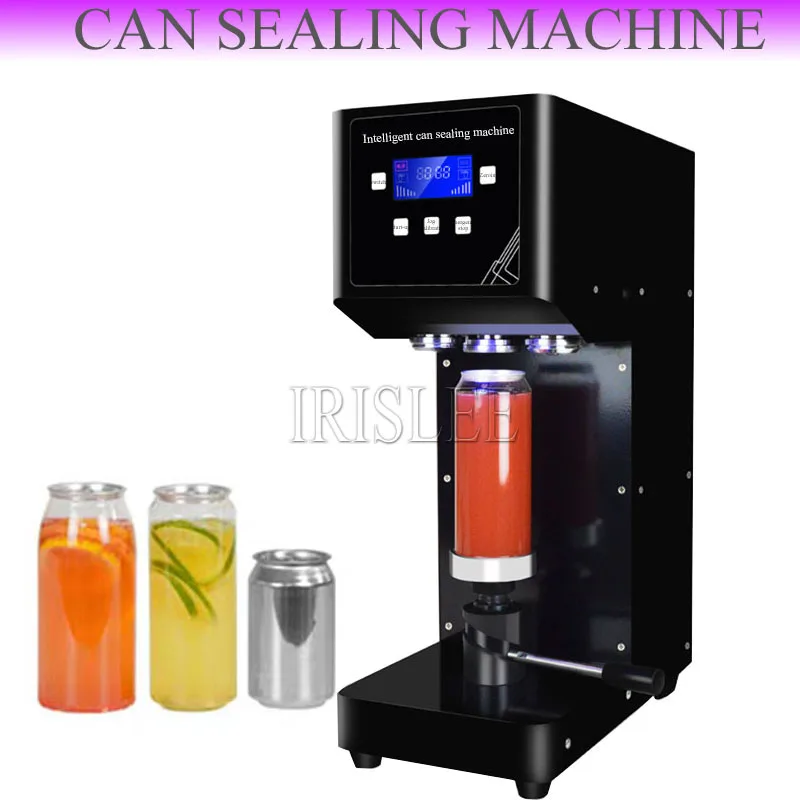 

Semi Automatic Intelligent Tin Can Sealing Machine Bottle Can Filler Seamer Beer Can Sealer For Food Beverage
