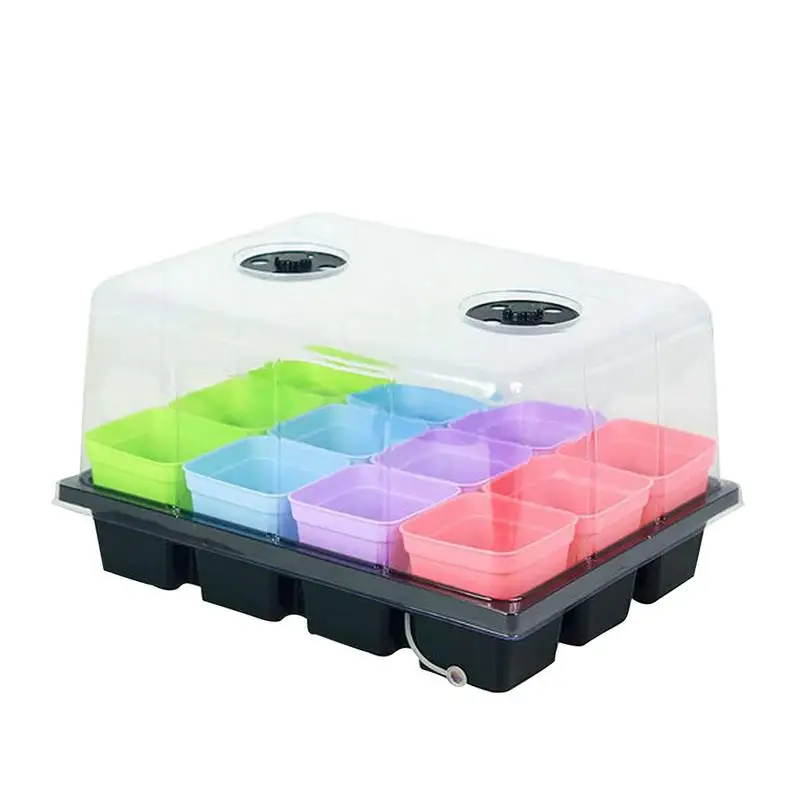 Seed Trays Seed Kit Garden Plant Germination Kit Seed Starting Tray Hand Tool Kits For Indoor Outdoor Plants Growing 
Seed Trays Seed Kit Garden Plant Germination Kit Seed Starting Tray Hand Tool Kits For Indoor Outdoor Plants Growing
