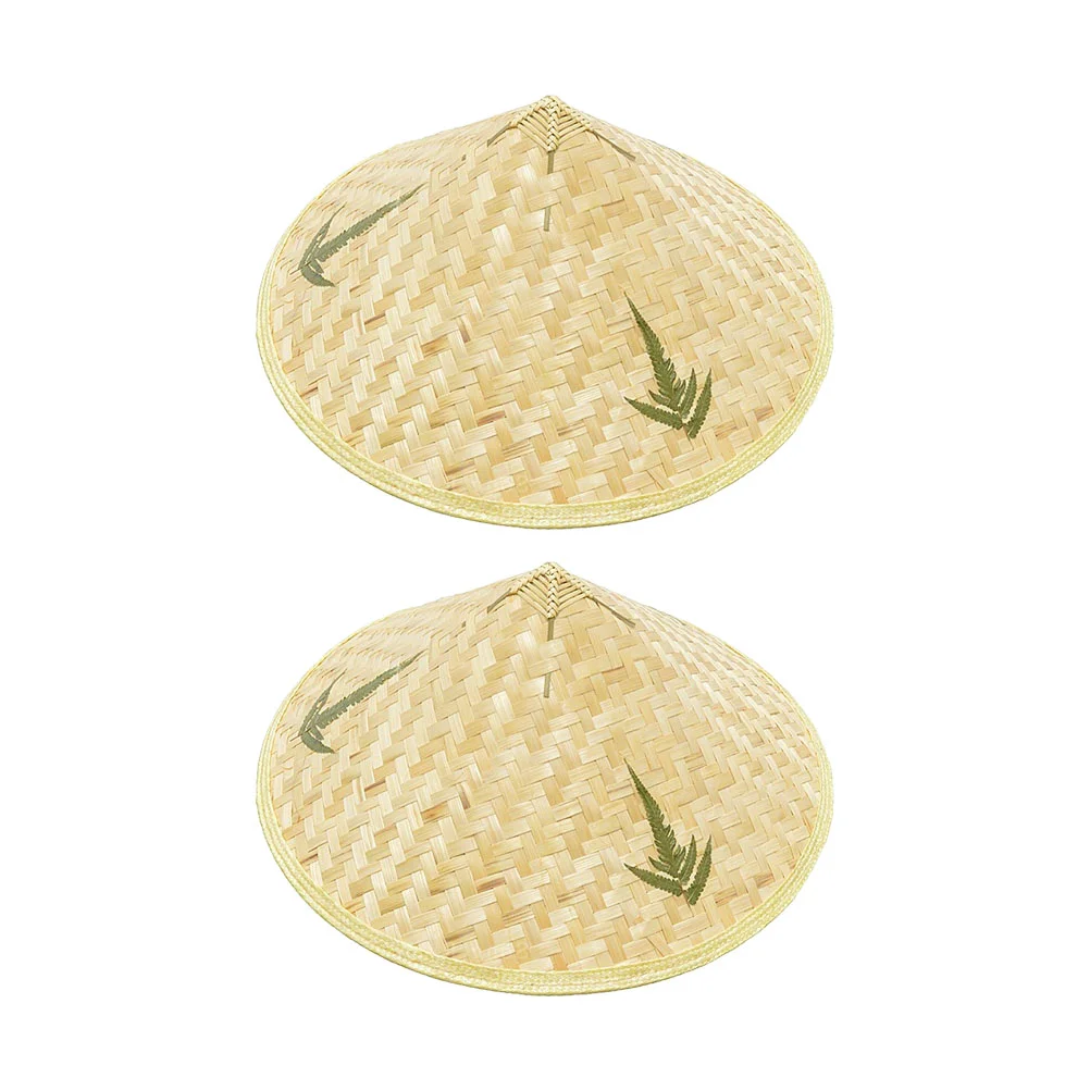 Bamboo Woven Hat Asian Rice Farmer Conical Hats Wide Fishing Sunshade Kids Party Favors
Bamboo Woven Hat Asian Rice Farmer Conical Hats Wide Fishing Sunshade Kids Party Favors