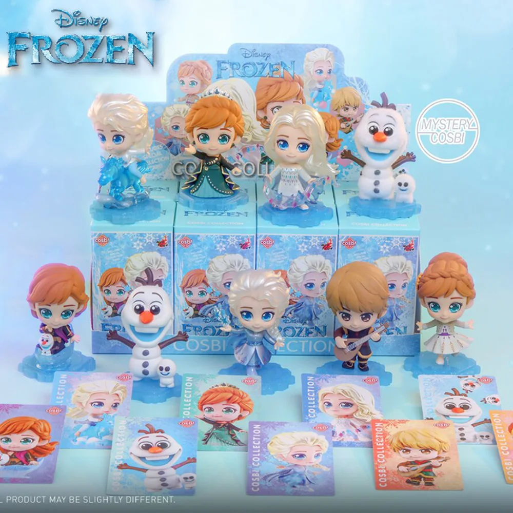 Original Disney Frozen Blind Box Anna Elsa Olaf COSBI Figurine Mystery Box Anime Kawaii Figure Room Ornament Christmas Gift Toys
Original Disney Frozen Blind Box Anna Elsa Olaf COSBI Figurine Mystery Box Anime Kawaii Figure Room Ornament Christmas Gift Toys