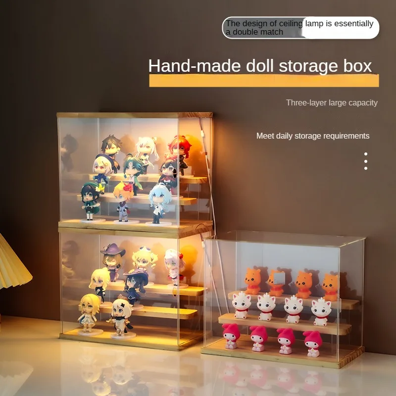 1 Pack Fully Transparent Blind Box Finishing Piece Storage Box Acrylic Display Stand Hand Box Display Cabinet Model Dust Cover
1 Pack Fully Transparent Blind Box Finishing Piece Storage Box Acrylic Display Stand Hand Box Display Cabinet Model Dust Cover