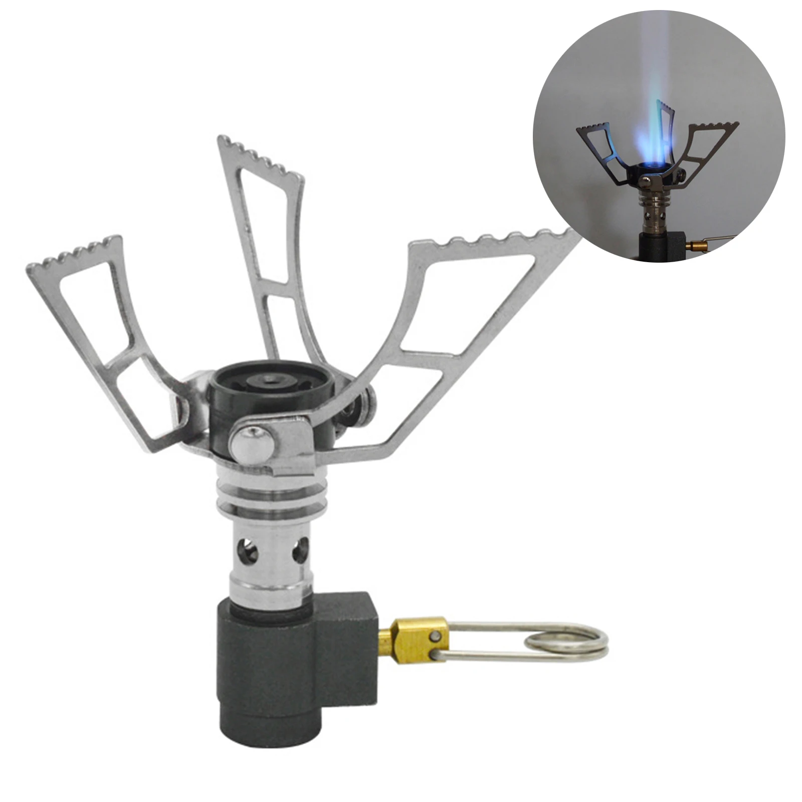 Outdoor Gas Stove Folding Tiny Camping Titanium Gas Stove Pocket Cooking Furnace Burner Camping Supplies Multitool
Outdoor Gas Stove Folding Tiny Camping Titanium Gas Stove Pocket Cooking Furnace Burner Camping Supplies Multitool