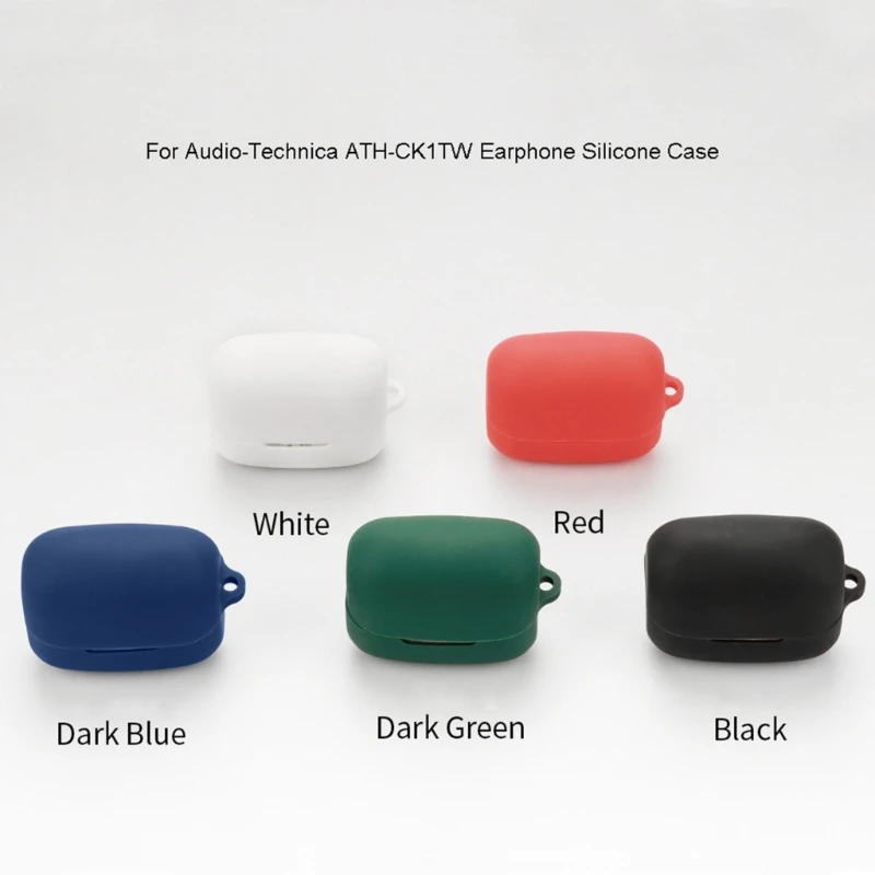 

Protective Carrying Case Shockproof For Audio-Technica ATH-CK1TW Headphone Dustproof Housing Washable Charging Box Sleeve