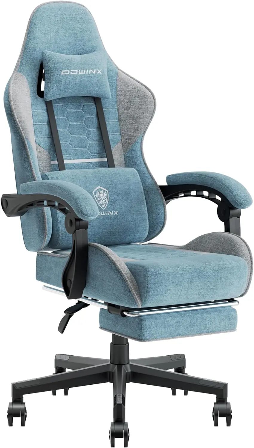 Gaming Chair Fabric with Pocket Spring Cushion Massage Game Chair Cloth with Headrest Ergonomic Computer Chair
Gaming Chair Fabric with Pocket Spring Cushion Massage Game Chair Cloth with Headrest Ergonomic Computer Chair