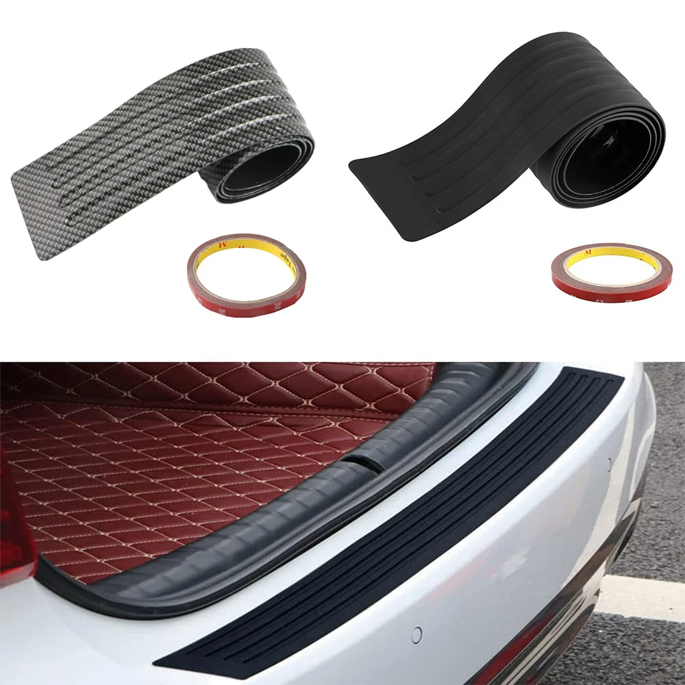 Carbon Fiber Universal Car Trunk Door Guard Strips Sill Plate Protector Rear Bumper Guard Rubber Mouldings Pad Trim Cover Strip
Carbon Fiber Universal Car Trunk Door Guard Strips Sill Plate Protector Rear Bumper Guard Rubber Mouldings Pad Trim Cover Strip