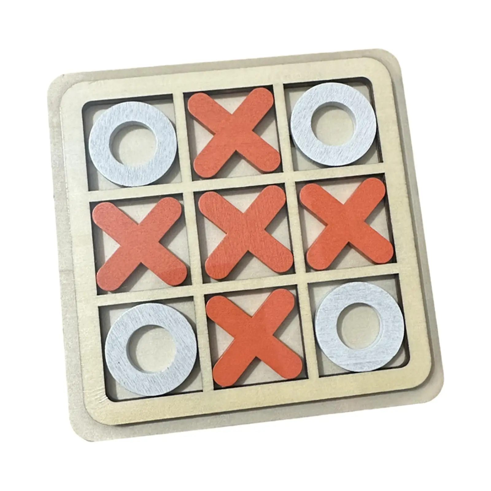 Tic TAC Toe Interactive Toys Family Children Puzzle Game Handmade Brain Teaser Educational Puzzle Board for Entertainment
Tic TAC Toe Interactive Toys Family Children Puzzle Game Handmade Brain Teaser Educational Puzzle Board for Entertainment