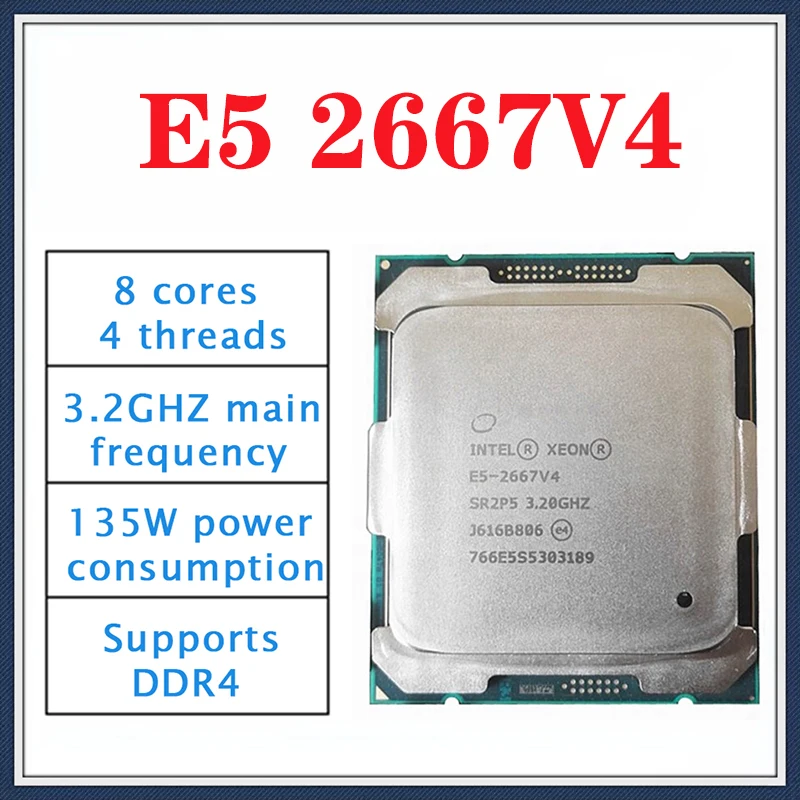 Процессор INTEL XEON E5 2667 V4, 8 ядер, 3,20 ГГц, 25 Мб кэш-памяти L3, 135 Вт, SR2P5 LGA 2011-3, б/у
Процессор INTEL XEON E5 2667 V4, 8 ядер, 3,20 ГГц, 25 Мб кэш-памяти L3, 135 Вт, SR2P5 LGA 2011-3, б/у