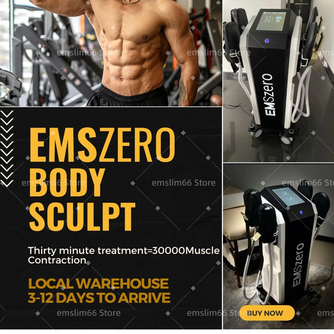 EMS Sculpt Machine For Body Muscle Stimulation Sculpting Butt Fat Device Salon Emszero Fat Burning Removal Lose Weight Hi-emt
EMS Sculpt Machine For Body Muscle Stimulation Sculpting Butt Fat Device Salon Emszero Fat Burning Removal Lose Weight Hi-emt