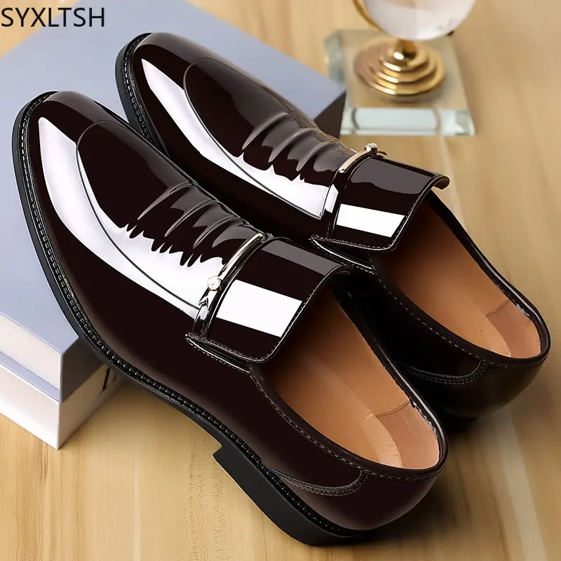 Office 2024 Casuales Italiano Patent Leather Shoes for Men Loafers Men Slip on Shoes Men Oxford Shoes Coiffeur Chaussures Homme
Office 2024 Casuales Italiano Patent Leather Shoes for Men Loafers Men Slip on Shoes Men Oxford Shoes Coiffeur Chaussures Homme