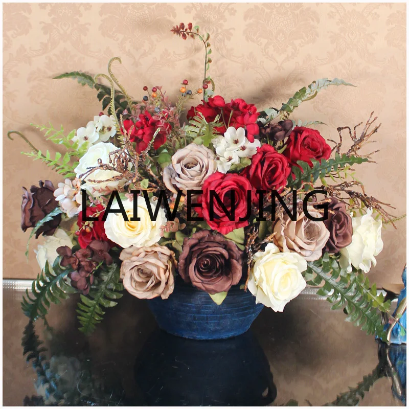 Large Craft Artificial Flower Dining Table Hallway Decoration Living Room Decorations Front Desk Ornamental Flower
Large Craft Artificial Flower Dining Table Hallway Decoration Living Room Decorations Front Desk Ornamental Flower