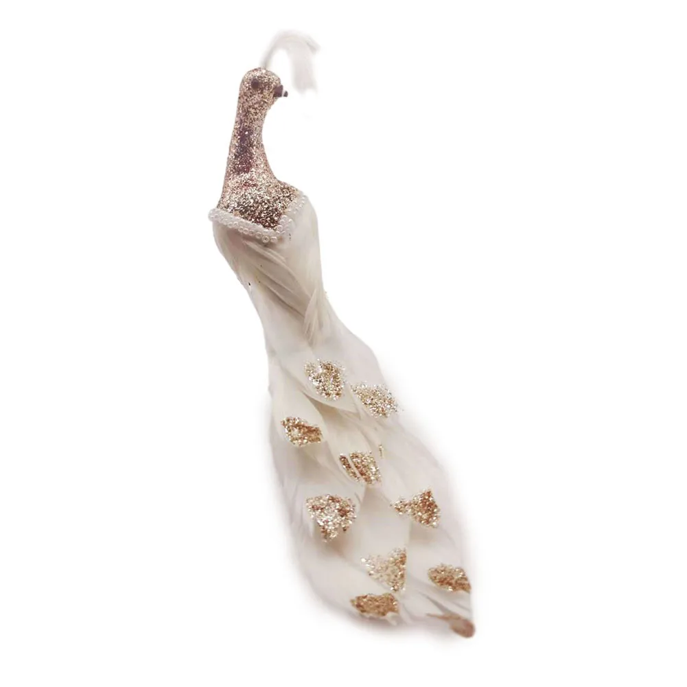 Light Weight Simulation White Peacock New White Christmas Real Feather Pendant Wedding Party Supplies Christmas Tree Decoration
Light Weight Simulation White Peacock New White Christmas Real Feather Pendant Wedding Party Supplies Christmas Tree Decoration