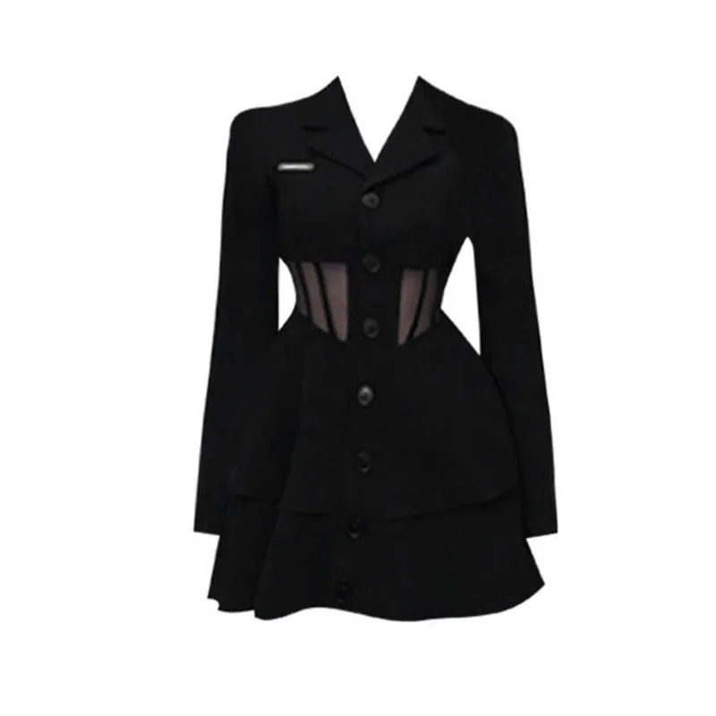 Black Suit Jacket Women Dress 2023 New Fashion Spring And Summer Backless Waistband Slim Dress Coat
Black Suit Jacket Women Dress 2023 New Fashion Spring And Summer Backless Waistband Slim Dress Coat
