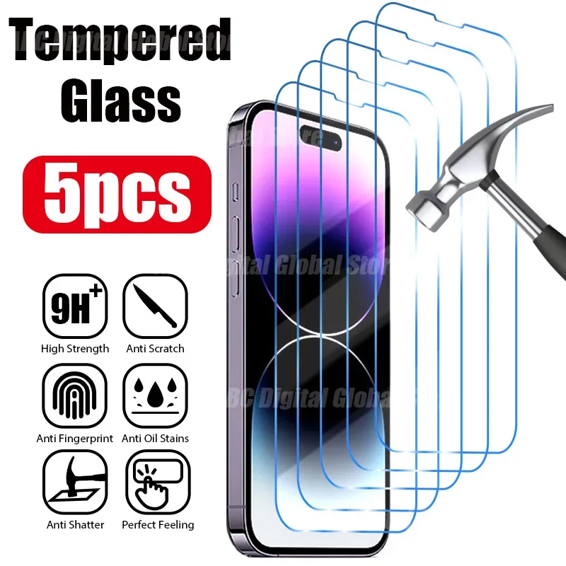 5 шт. Защитное стекло для iPhone 15 14 13 12 11 Pro Max Mini, Защита экрана для iPhone 15 14 8 7 Plus X XS Max XR SE 2022 2020
5 шт. Защитное стекло для iPhone 15 14 13 12 11 Pro Max Mini, Защита экрана для iPhone 15 14 8 7 Plus X XS Max XR SE 2022 2020