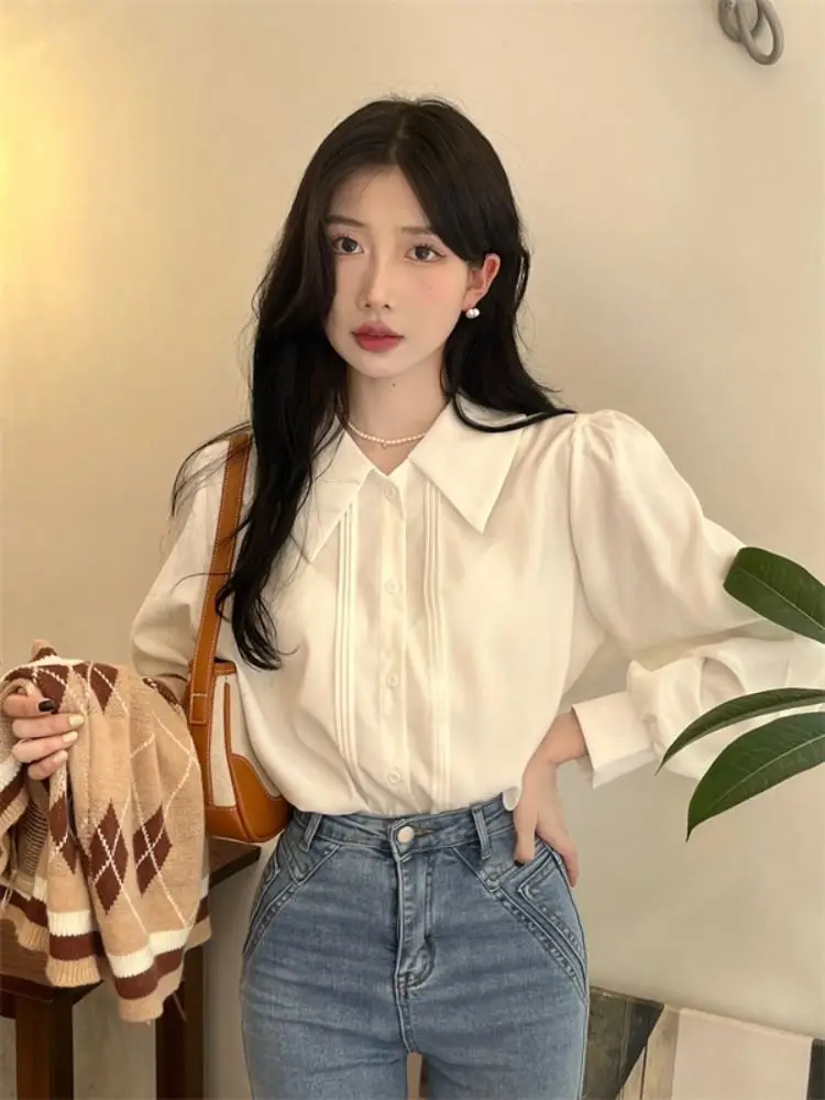 Elegant Long Sleeve Chiffon Shirts Women 2023 Autumn Winter Fashion Blusa Feminine Korean Style Office Ladies Tops Blouses C269
Elegant Long Sleeve Chiffon Shirts Women 2023 Autumn Winter Fashion Blusa Feminine Korean Style Office Ladies Tops Blouses C269