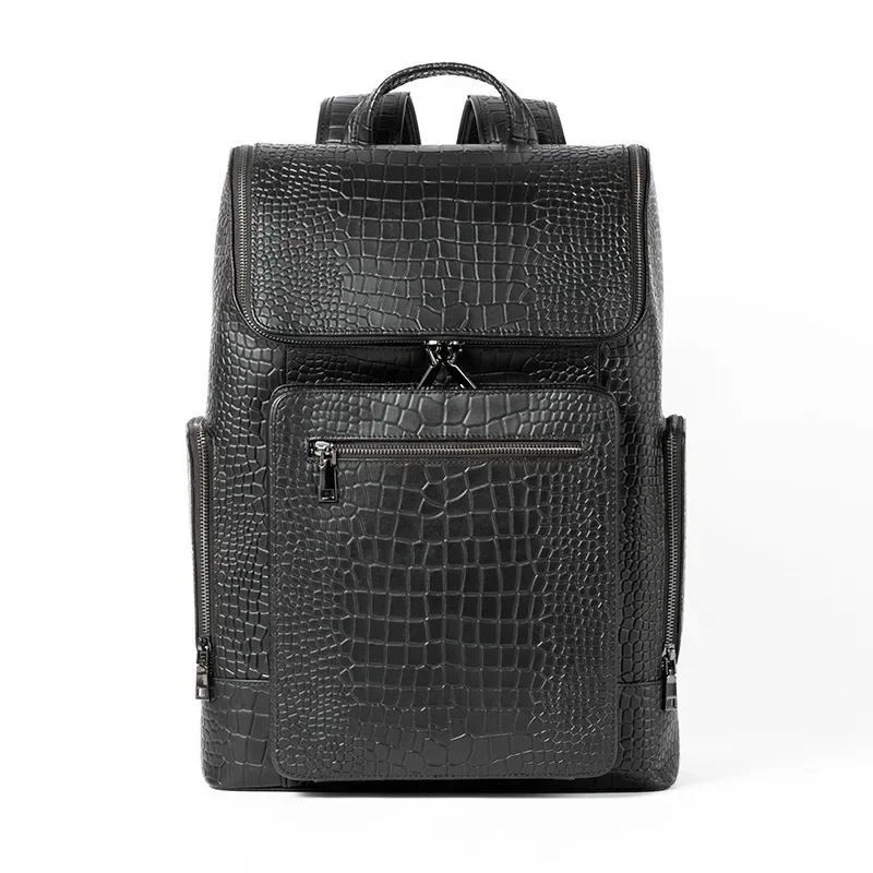 Men's Backpack For Male Business Cow Leather Bagpack Casual Rucksack Waterproof Bags Laptop Backpack Alligator Skin Pattern
Men's Backpack For Male Business Cow Leather Bagpack Casual Rucksack Waterproof Bags Laptop Backpack Alligator Skin Pattern