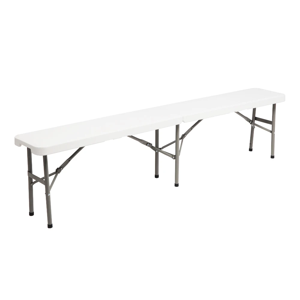 6FT Outdoor Courtyard Foldable Bench Camping Chairs Folding Chair Foldable Camping Dining Chair White
6FT Outdoor Courtyard Foldable Bench Camping Chairs Folding Chair Foldable Camping Dining Chair White