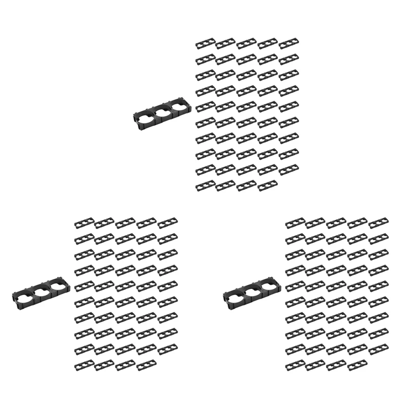 150Pc 21700 Lithium Cell Spacer Triple Battery Holder Bracket Battery Pack Bracket For DIY Fixed Battery 21.7Mm Hole Dia
150Pc 21700 Lithium Cell Spacer Triple Battery Holder Bracket Battery Pack Bracket For DIY Fixed Battery 21.7Mm Hole Dia