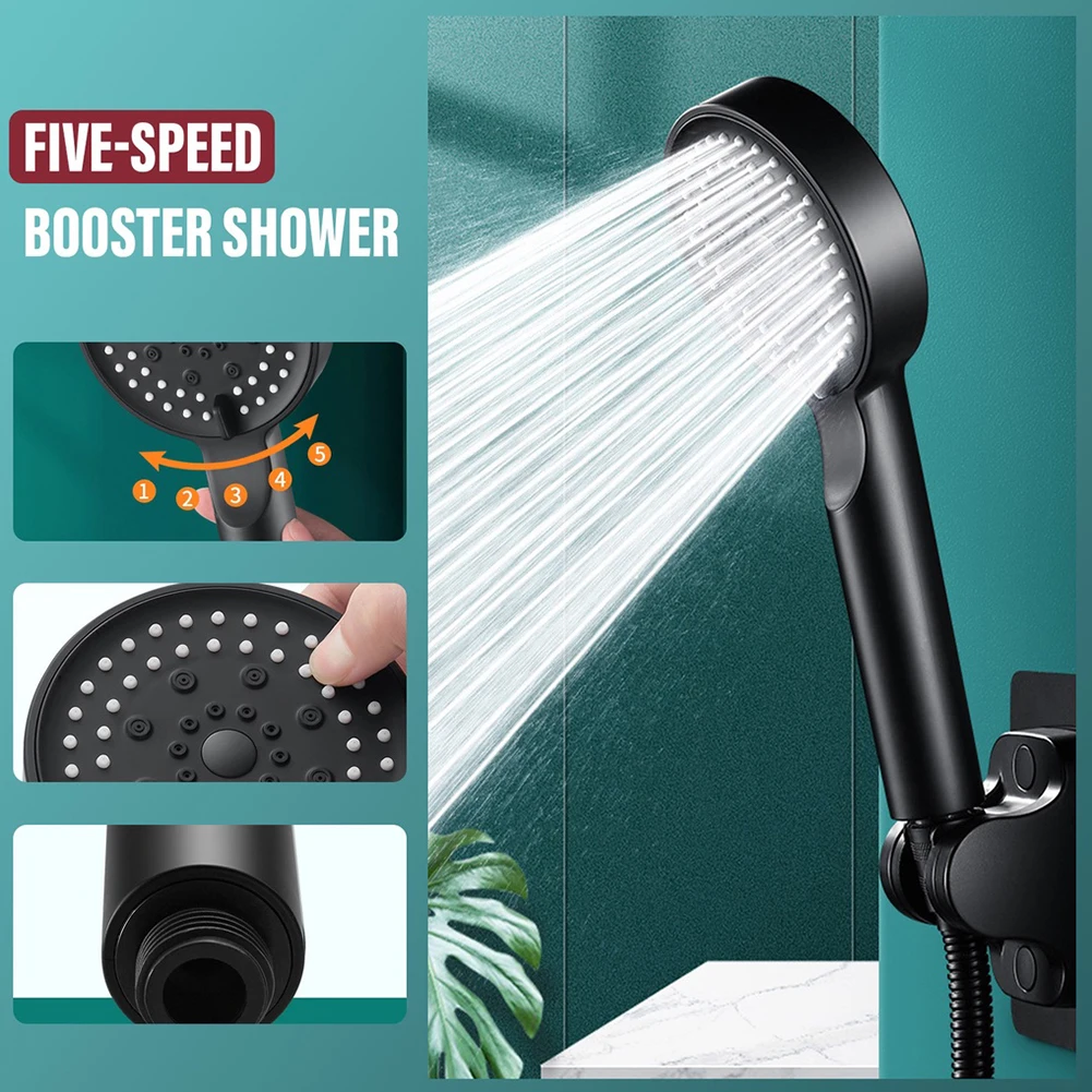 5 Modes Shower Head Adjustable High Pressure Water Saving Shower Head Water Massage Shower Head For Bathroom Tool Parts
5 Modes Shower Head Adjustable High Pressure Water Saving Shower Head Water Massage Shower Head For Bathroom Tool Parts