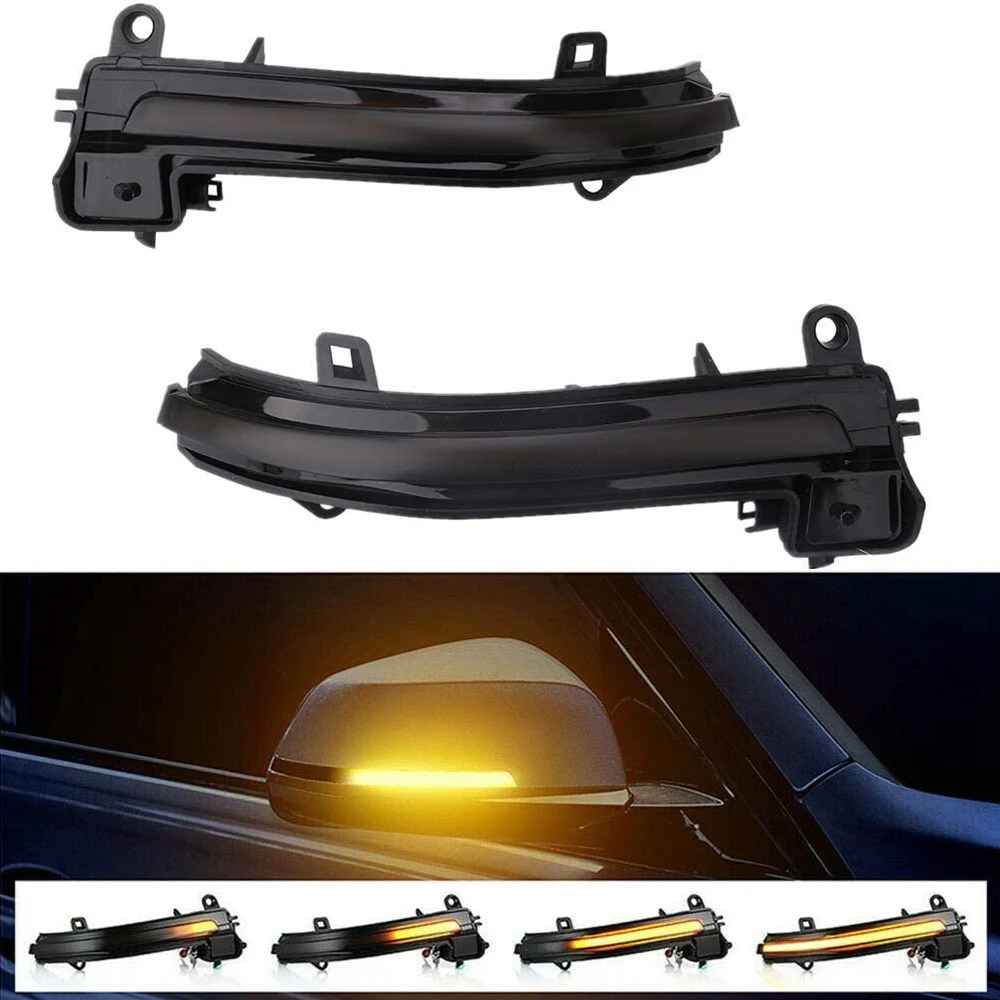 Sequential LED Side Mirror Turn Signal Lights For-BMW 1 2 3 4 Series F20 F21 F22 F30 F32 F33 E84 X1 I3 Smoked
Sequential LED Side Mirror Turn Signal Lights For-BMW 1 2 3 4 Series F20 F21 F22 F30 F32 F33 E84 X1 I3 Smoked