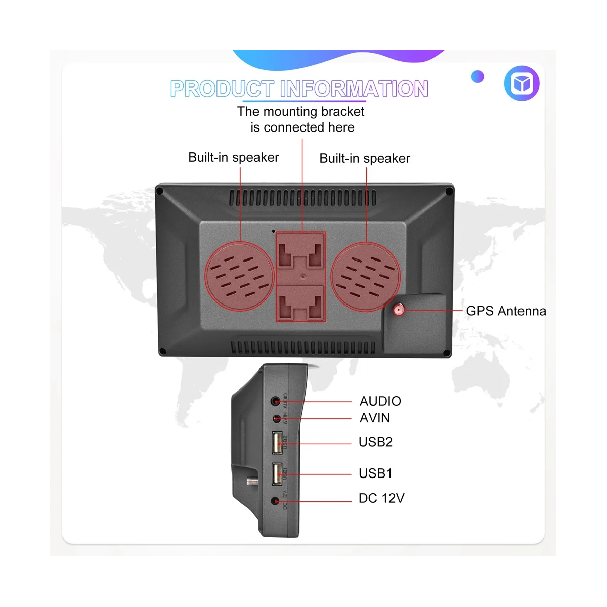 Универсальный 7-дюймовый Android 12 2G + 32G автомобильный радиоприемник, мультимедийный видеоплеер, беспроводной экран Carplay, Android авто с камерой
Универсальный 7-дюймовый Android 12 2G + 32G автомобильный радиоприемник, мультимедийный видеоплеер, беспроводной экран Carplay, Android авто с камерой