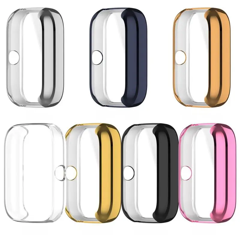 

Suitable For Huami All-inclusive Protective Case Ultra-thin Cover For Amazfit Bip3 All Inclusive Smart Watch Tpu Electroplating