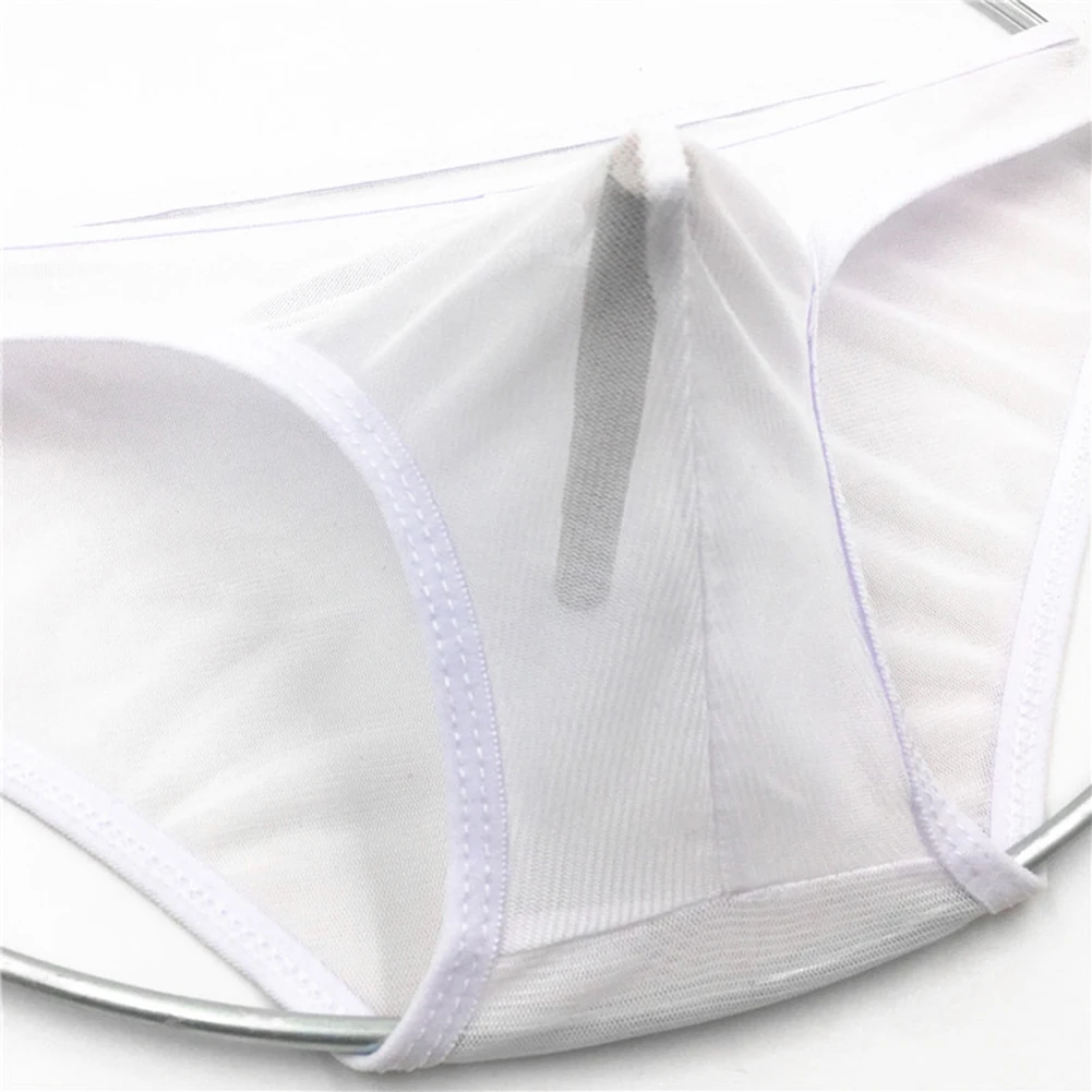 Mens Low Rise Underwear Ultra-thin Panties Comf High Elastic Translucent Mesh Briefs U Convex Pouch Thong Underpants Lingerie
Mens Low Rise Underwear Ultra-thin Panties Comf High Elastic Translucent Mesh Briefs U Convex Pouch Thong Underpants Lingerie