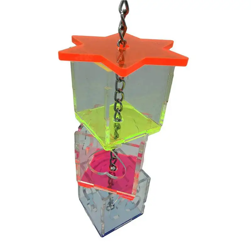 Transparent Parrots Food Feeder 3 Layer Foraging Toys Acrylic Bird Feeders Acrylic Bird Treat Feeders Innovative Clear Forage
Transparent Parrots Food Feeder 3 Layer Foraging Toys Acrylic Bird Feeders Acrylic Bird Treat Feeders Innovative Clear Forage