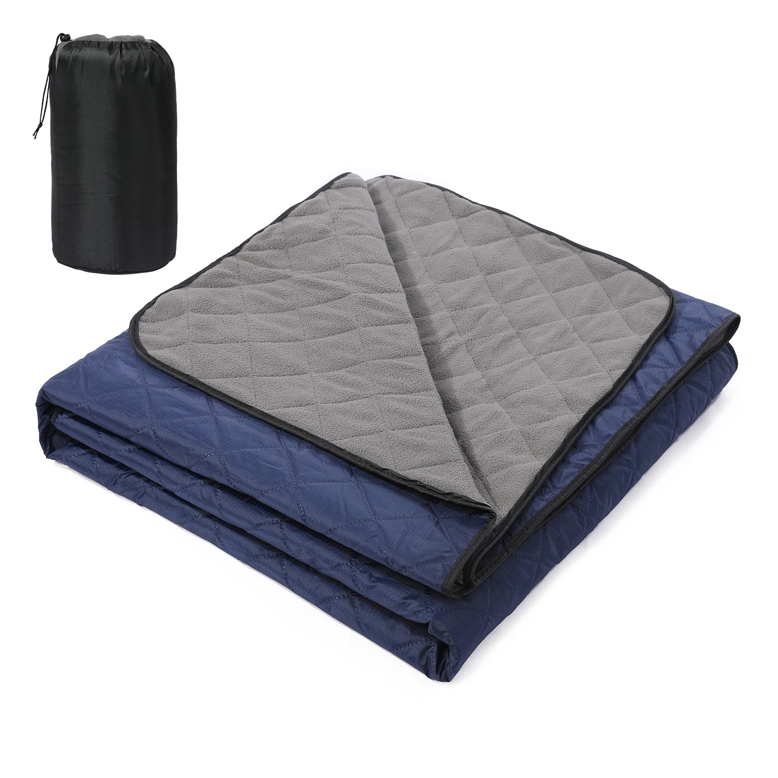 

Camping Blanket Waterproof Quilted Fleece Stadium Blanket with High-quality Polyester Fabric for Outdoor Camping Picnic Park